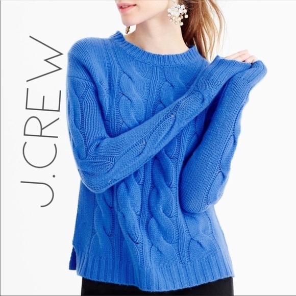 J. Crew Sweaters - 5/$25 J. Crew cable knit chunky sweater XXS Extra Small lilac cozy comfy layer